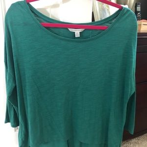 American Eagle High Low Top (Size Medium), Color: Green